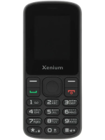 Кнопочный телефон Xenium X160 черный