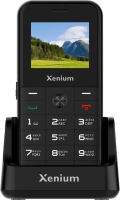 Кнопочный телефон Xenium X718 черный