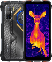 Смартфон Blackview Rock 3 8GB/256GB Черный/оранжевый)