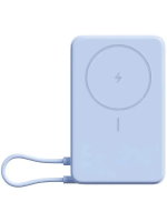 Внешний аккумулятор Xiaomi Magnetic Power Bank 10000 with Built-in Stand WPB1007Z,голубой