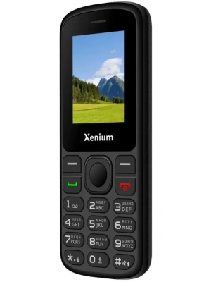 Кнопочный телефон Xenium X160 черный