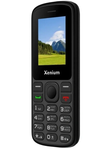 Кнопочный телефон Xenium X160 черный