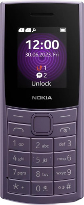Кнопочный телефон Nokia 110 4G Dual SIM TA-1543 фиолетовый