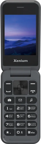 Кнопочный телефон Xenium X680 темно-серый