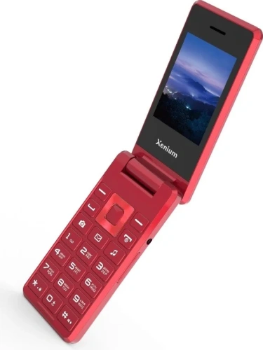 Кнопочный телефон Xenium X600 красный