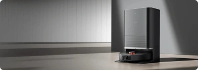 Робот-пылесос Xiaomi Robot Vacuum X20 Max D109GL Евровилка, Черный