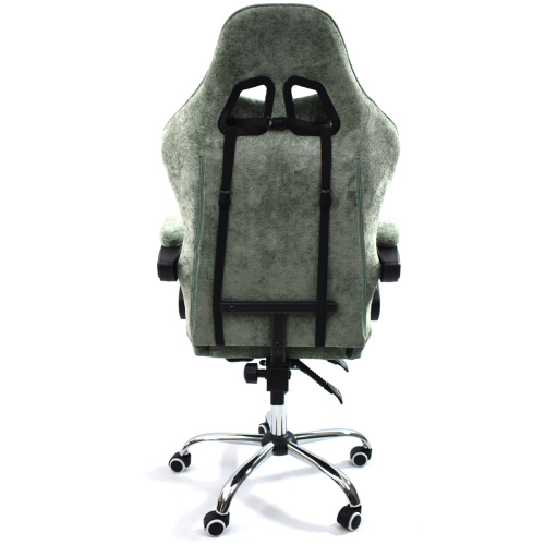 Игровое геймерское кресло Calviano ASTI ULTIMATO Green fabric