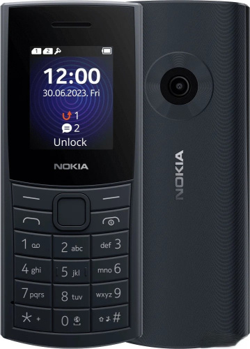 Кнопочный телефон Nokia 110 4G TA-1543 темно-синий