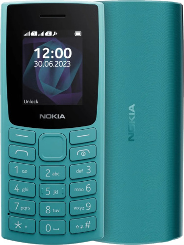 Кнопочный телефон Nokia 105 (2023) Dual SIM TA-1557 бирюзовый