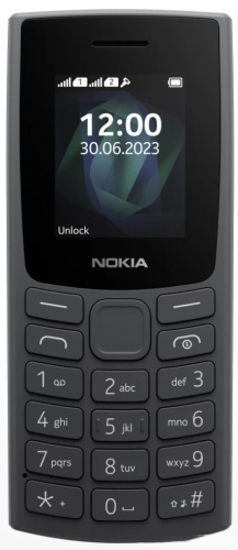 Кнопочный телефон Nokia 105 (2023) Dual SIM TA-1557 черный
