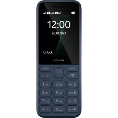 Телефон Nokia 130 Dual SIM TA-1576 темно-синий