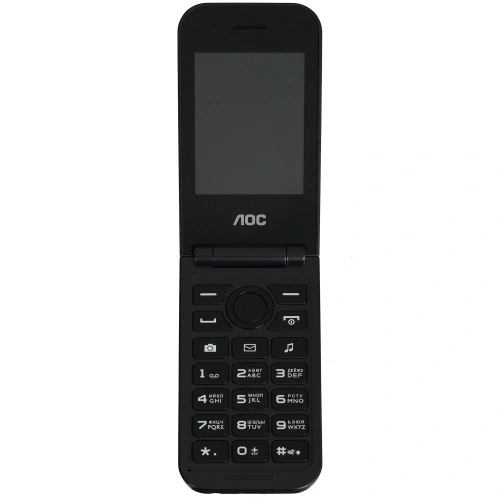 Кнопочный телефон AOC A285 черный