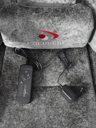 Игровое геймерское кресло Calviano Avanti ULTIMATO Dark grey fabric с подножкой