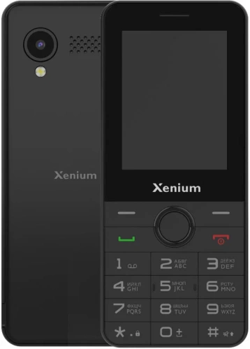 Кнопочный телефон Xenium X240 черный