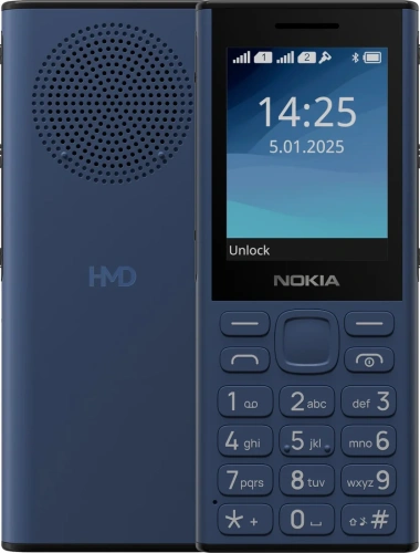 Кнопочный телефон Nokia 130 Music Dual SIM TA-1704 синий