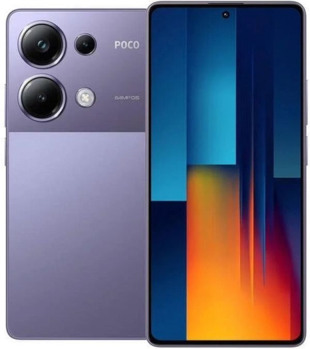Смартфон Poco M6 Pro 12GB/512GB с NFC Международная версия Фиолетовый