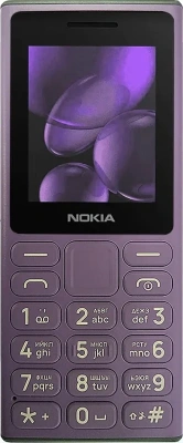 Кнопочный телефон Nokia 108 (2024) Dual SIM TA-1627 фиолетовый