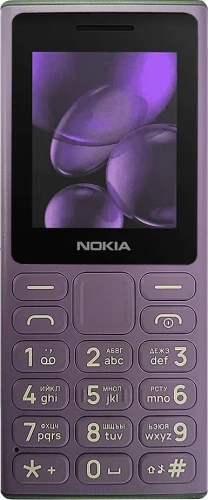Кнопочный телефон Nokia 108 (2024) Dual SIM TA-1627 фиолетовый