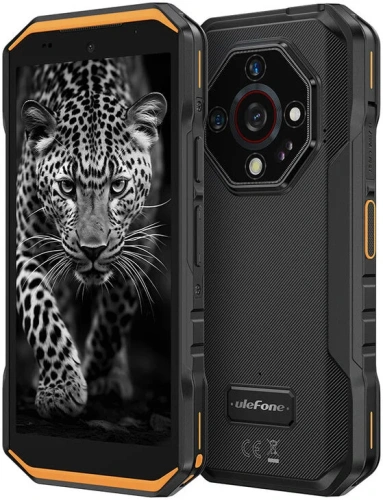 Смартфон Ulefone Armor X32 6GB/128GB черный/оранжевый