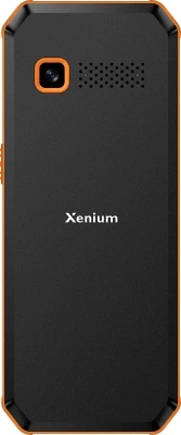 Кнопочный телефон Xenium X300 оранжевый/черный