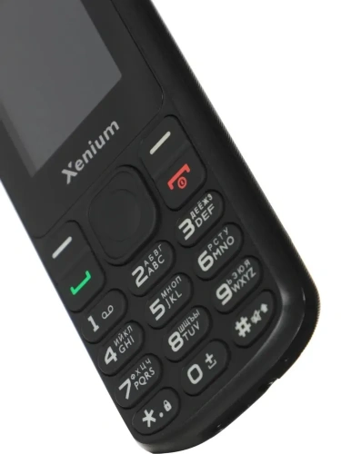 Кнопочный телефон Xenium X160 черный