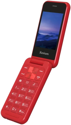 Кнопочный телефон Xenium X680 красный