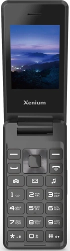 Кнопочный телефон Xenium X600 темно-серый