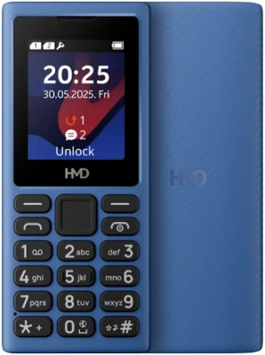 Кнопочный телефон HMD 101 4G (2025) Dual SIM TA-1735 синий