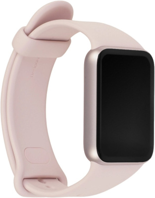 Фитнес-браслет Xiaomi Smart Band 10 Pro M2552B Международная версия,розовый, с розовым силиконовым ремешком