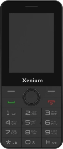 Кнопочный телефон Xenium X240 черный