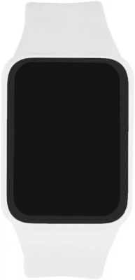 Фитнес-браслет Xiaomi Smart Band 10 Pro M2552B Международная версия,белая керамика, с белым силиконовым ремешком