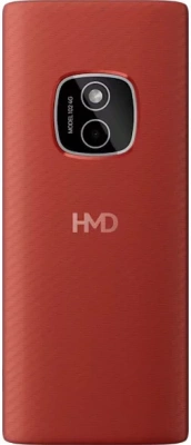 Кнопочный телефон HMD 102 4G (2025) Dual SIM TA-1738 красный