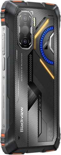 Смартфон Blackview Rock 3 8GB/256GB Черный/оранжевый)