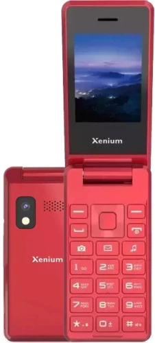 Кнопочный телефон Xenium X600 красный