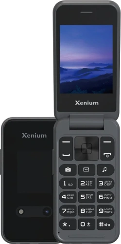 Кнопочный телефон Xenium X680 темно-серый