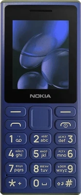 Кнопочный телефон Nokia 108 (2024) Dual SIM TA-1627 синий