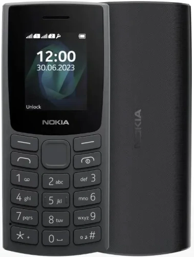 Кнопочный телефон Nokia 105 4G (2023) Dual SIM TA-1551 черный