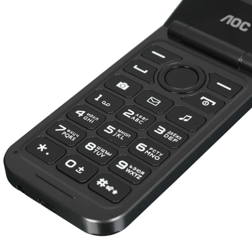 Кнопочный телефон AOC A285 черный