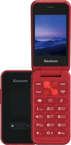 Кнопочный телефон Xenium X680 красный