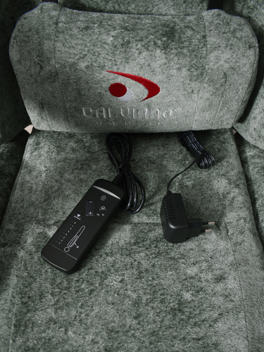 Игровое геймерское кресло Calviano ASTI ULTIMATO Green fabric