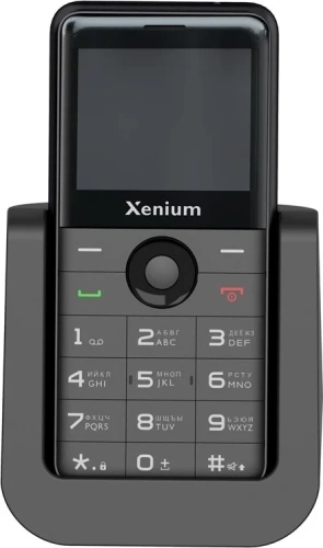 Кнопочный телефон Xenium X700 черный