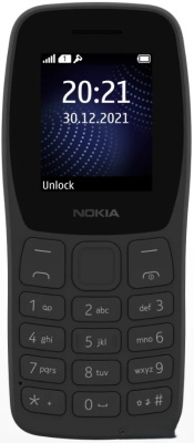 Кнопочный телефон Nokia 105 Dual SIM TA-1459 черный