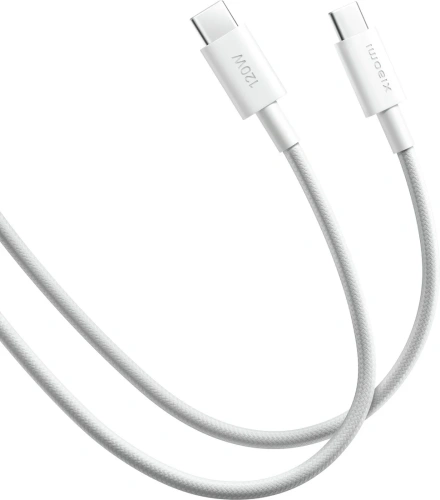 Кабель Xiaomi 120W USB Type-C - USB Type-C BHR087AGL 2 м, белый