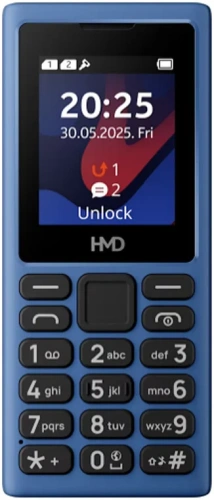 Кнопочный телефон HMD 101 4G (2025) Dual SIM TA-1735 синий