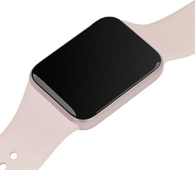 Фитнес-браслет Xiaomi Smart Band 10 Pro M2552B Международная версия,розовый, с розовым силиконовым ремешком