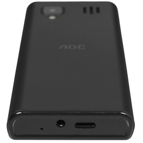 Кнопочный телефон AOC A240 черный