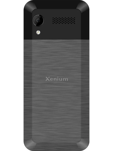 Кнопочный телефон Xenium X800 черный/серый