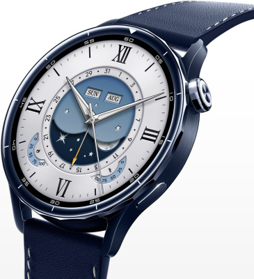 Умные часы Xiaomi Watch S5 46 мм Международная версия керамический синий BHR08ITGL