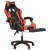 Игровое геймерское кресло Calviano 1583 Черный-красный, с подножкой Игровое геймерское кресло Calviano 1583 Черный-красный, с подножкой
