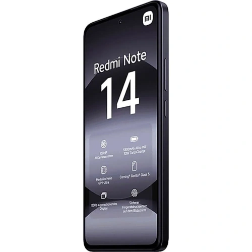 Смартфон Xiaomi Redmi Note 14 8GB/256GB 5G Международная версия Черный